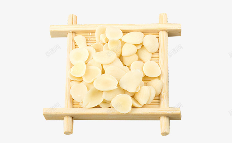 白色杏仁杏仁粉png免抠素材_新图网 https://ixintu.com 杏仁粉 白色大杏仁 食材杏仁 餐饮杏仁