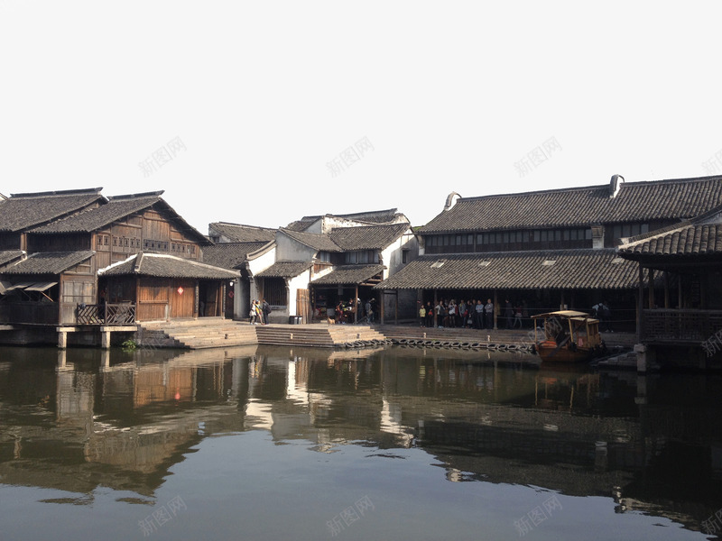 旅游胜地乌镇png免抠素材_新图网 https://ixintu.com 乌镇 旅游景区 旅游胜地 著名景点