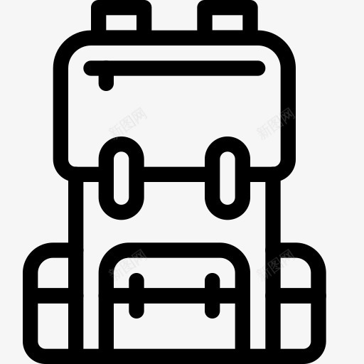 背包流线徒步旅行流线自由png免抠素材_新图网 https://ixintu.com Backpack streamline trekking 徒步旅行 流线 背包
