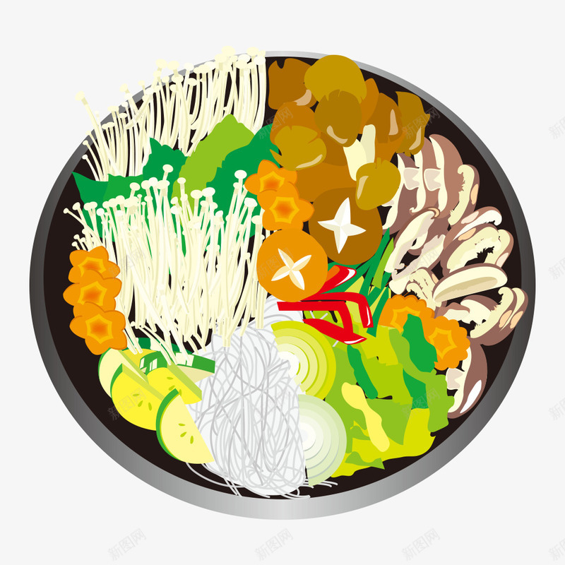 火锅食物png免抠素材_新图网 https://ixintu.com 佳肴 卡通菜肴 早餐 火锅 绿色食品 美味佳肴 美食 菜肴 食物 餐饮