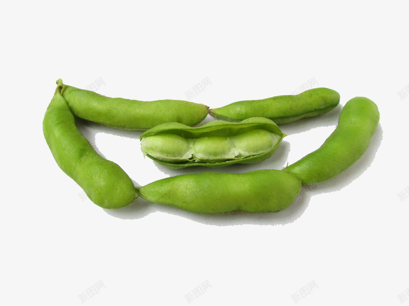 绿色的豆是毛豆不是绿豆png免抠素材_新图网 https://ixintu.com 产品实物 毛豆 豆类