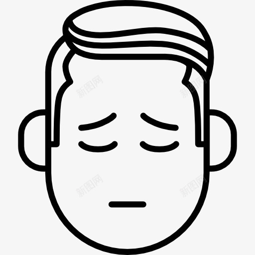 谦卑的脸图标png_新图网 https://ixintu.com 尴尬 手势 羞愧 胆怯 贫穷 顺从 默许