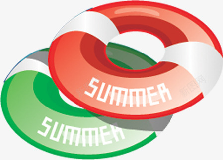 summer沙滩救生圈png免抠素材_新图网 https://ixintu.com summer 救生圈 沙滩 素材