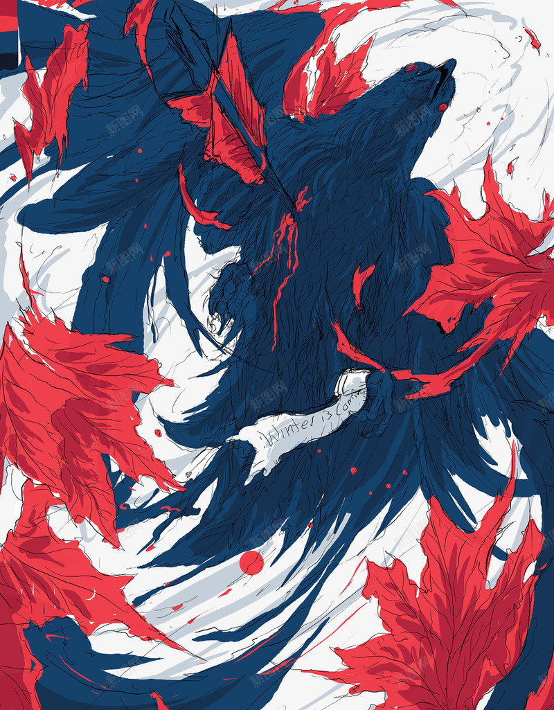 创意彩绘飞鸟png免抠素材_新图网 https://ixintu.com 创意彩绘飞鸟 创意插图 鸟儿