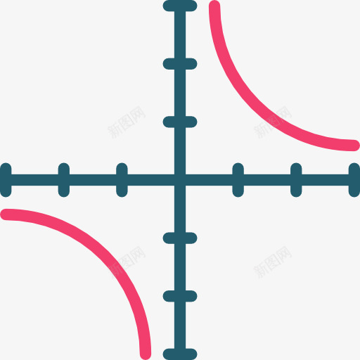 一个抛物线的图标png_新图网 https://ixintu.com 卡通 抛物线 数学