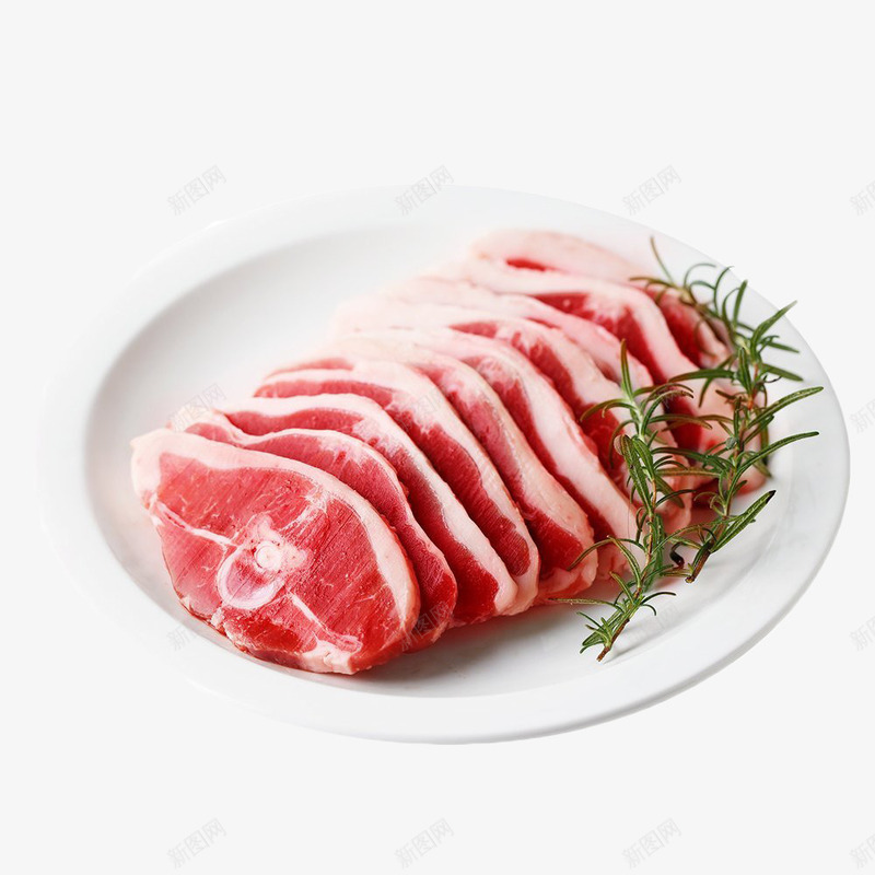 羔羊蝴蝶排png免抠素材_新图网 https://ixintu.com 冻肉 生鲜 食材 食物
