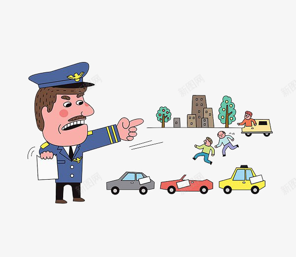 交警指挥汽车png免抠素材_新图网 https://ixintu.com 交警 指挥 汽车 罚单