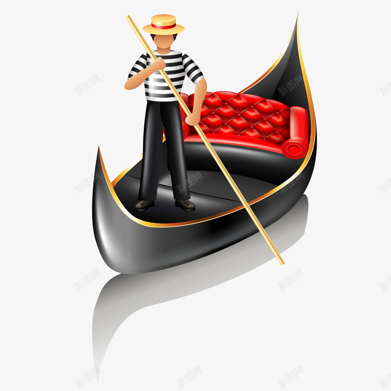 划船的人物矢量图ai免抠素材_新图网 https://ixintu.com 交通工具 人物设计 划船 卡通 旅行 游玩 矢量图