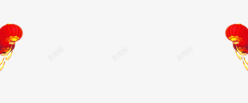 大红色中国风灯笼png免抠素材_新图网 https://ixintu.com 中国风 大红色 新年 灯笼 鸡年