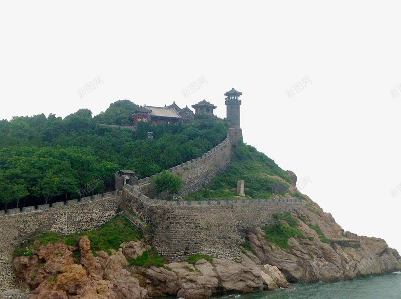 蓬莱风光png免抠素材_新图网 https://ixintu.com 景区 蓬莱 风光 风景