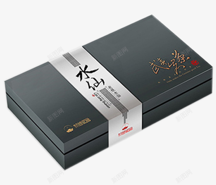 咖啡盒包装png免抠素材_新图网 https://ixintu.com 包装 咖啡 咖啡盒 外包装 大气冰冷 时尚 盒子 简约 金属感 高端