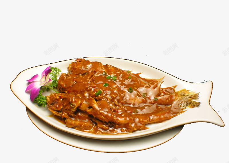 酱汁小黄鱼png免抠素材_新图网 https://ixintu.com 传统美食 家常特色小鱼 酱汁小黄鱼儿 餐饮美食