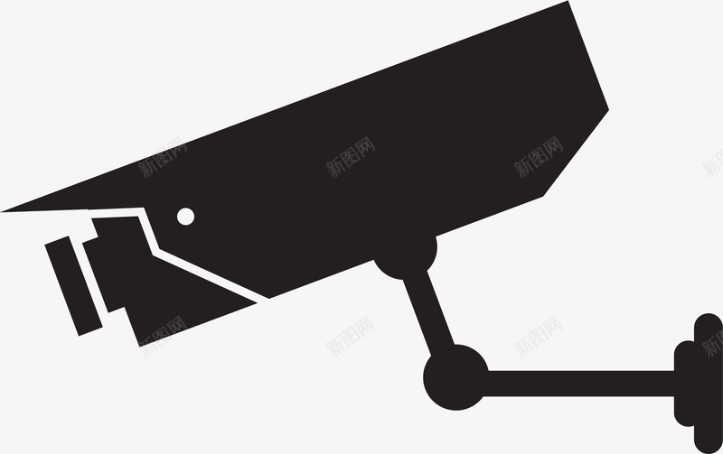 简笔画监控图标png_新图网 https://ixintu.com 摄像头 智能监控 监控仪 监控录像 监视 简笔