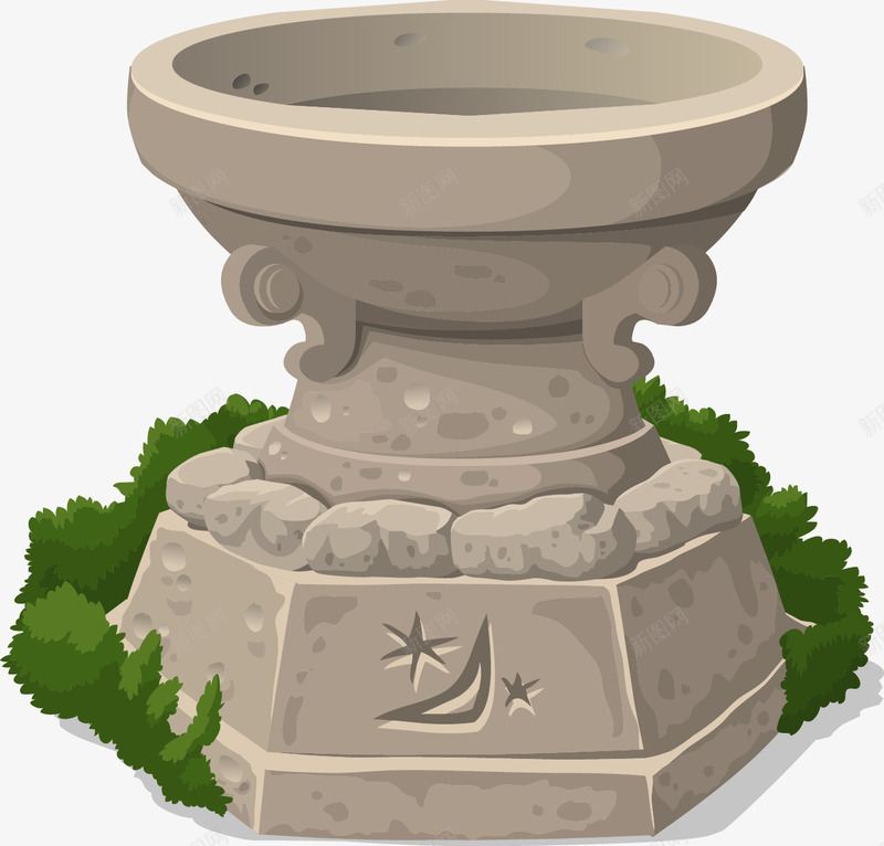 石碑png免抠素材_新图网 https://ixintu.com 免费矢量下载 奖杯 插画 石碑 雕刻