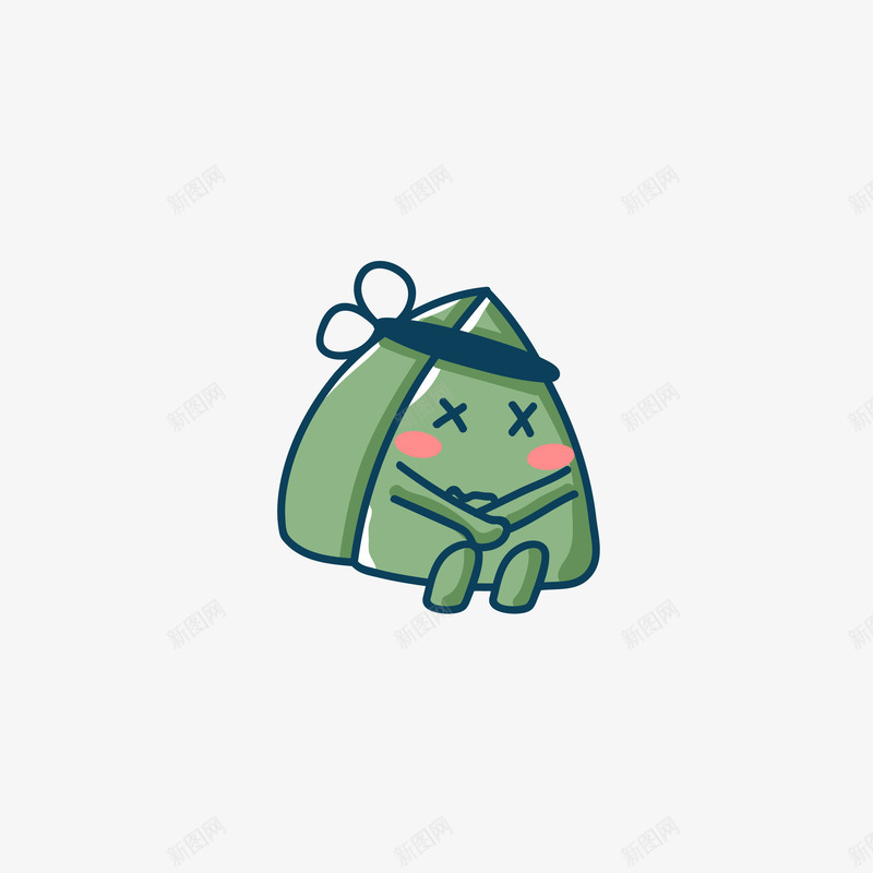 手绘端午节卡通粽子png免抠素材_新图网 https://ixintu.com 手绘 端午节 粽子 绿色 端午节 粽子端午 棕子 端午节 传统美食 粽子宝宝