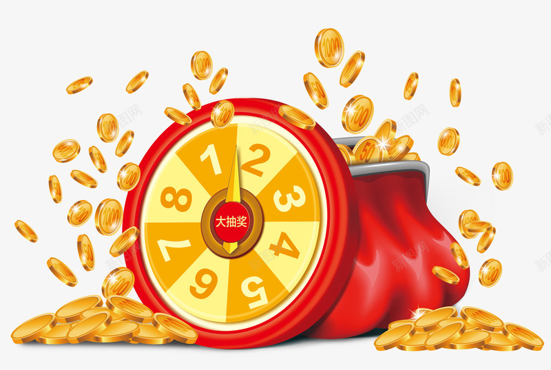 幸运大抽奖环节抽奖奖品png免抠素材_新图网 https://ixintu.com 免抠 奖品PNG 抽奖 抽奖环节 电商类 礼品 转盘
