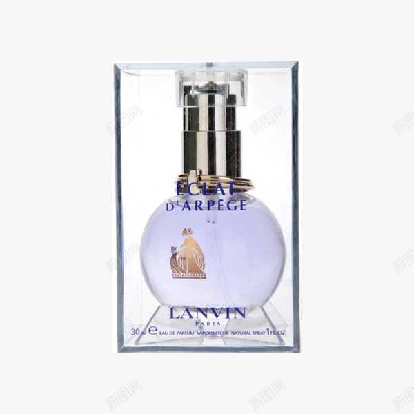 浪凡光韵女士淡香水包装盒子png免抠素材_新图网 https://ixintu.com LANVIN 实物 浪凡 香水