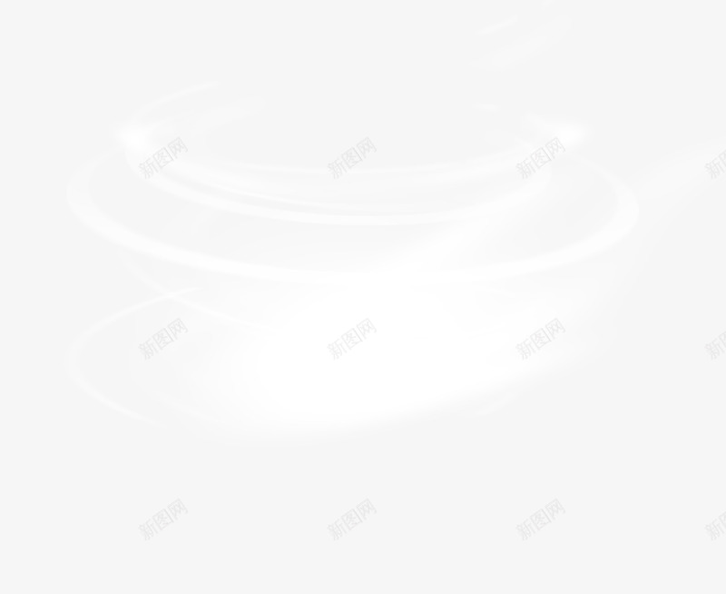 白色清新旋风效果元素png免抠素材_新图网 https://ixintu.com 免抠PNG 效果元素 旋风 清新 白色