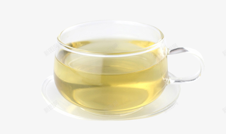 败火清凉苦丁茶png免抠素材_新图网 https://ixintu.com 苦丁茶 茶汤杯子 败火苦丁 黄色茶汤