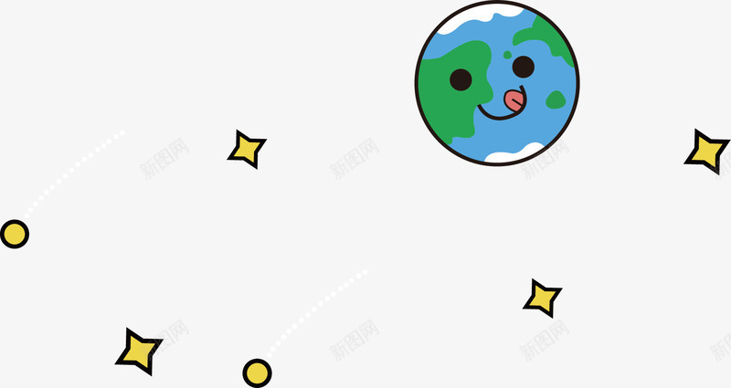 天体png免抠素材_新图网 https://ixintu.com 星球 星空 星际