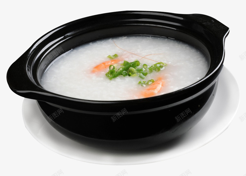 鲜虾砂锅粥png免抠素材_新图网 https://ixintu.com 产品实物 海鲜 砂锅 粥 营养 装饰 食材 鲜虾