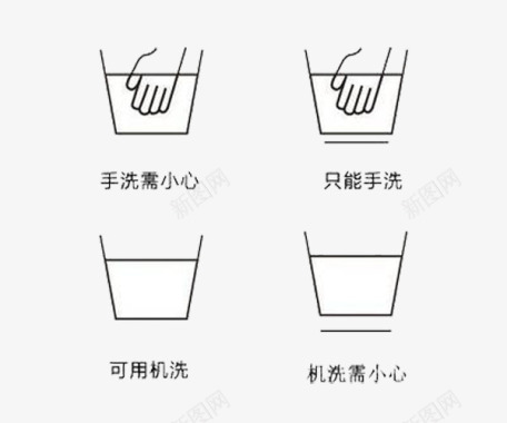 洗水标志图标图标