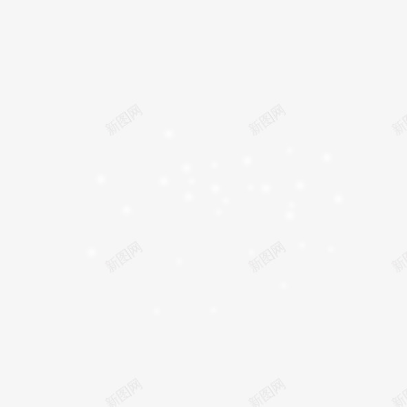 星星点点png免抠素材_新图网 https://ixintu.com 光 星星点点 白色