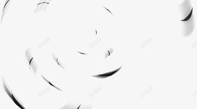 飞翔黑色质感模糊羽毛png免抠素材_新图网 https://ixintu.com 模糊 羽毛 质感 飞翔 黑色