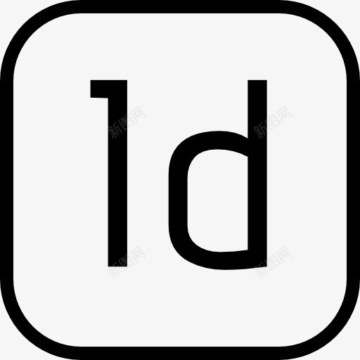 InDesign图标png_新图网 https://ixintu.com AdobeInDesign 平面设计 界面设计 程序 编辑 编辑软件