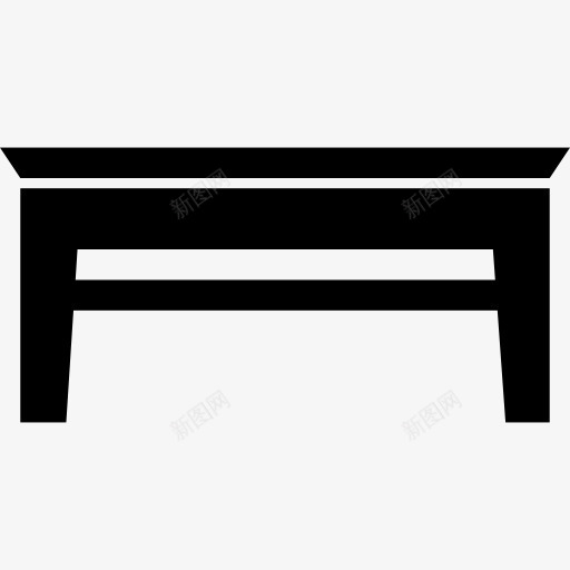 客厅桌图标png_新图网 https://ixintu.com 侧面看 客厅 家具 工具 工具和用具 房子的事情 桌子