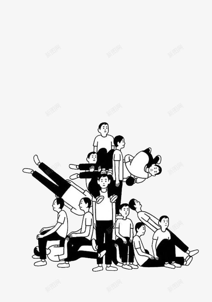 校园情怀图标png_新图网 https://ixintu.com 图标 小目标 平面 校园 黑色