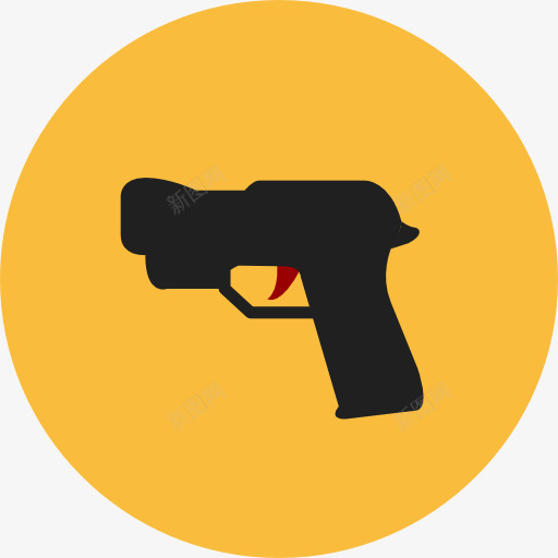 霸图标png_新图网 https://ixintu.com 枪 武器 游戏 科幻 霸