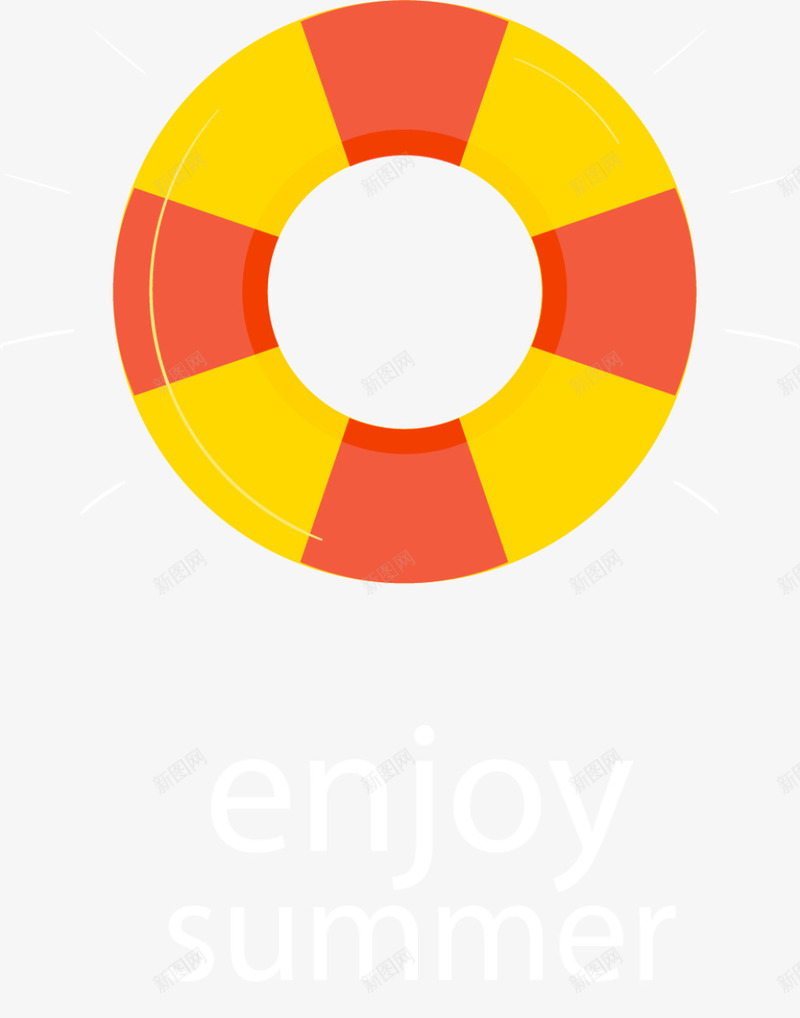 夏天气息橙色游泳圈png免抠素材_新图网 https://ixintu.com 一个游泳圈 夏天气息 夏季游泳圈 救生圈 橙色游泳圈 简单游泳圈