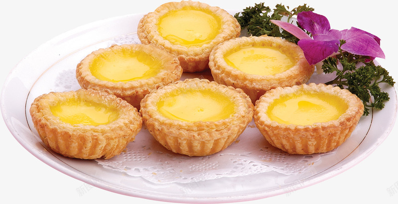 酥皮蛋挞png免抠素材_新图网 https://ixintu.com 产品实物 菜品 菜肴 蛋挞 食品餐饮 餐饮