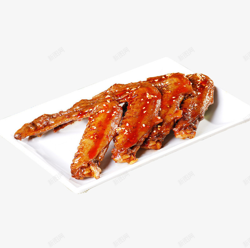 产品实物卤味鸭翅卤鸭翅png免抠素材_新图网 https://ixintu.com 产品实物 卤味鸭翅 卤鸭翅 特色鸭翅 美食 菜品 酱香鸭翅 食物 餐饮 鸭翅