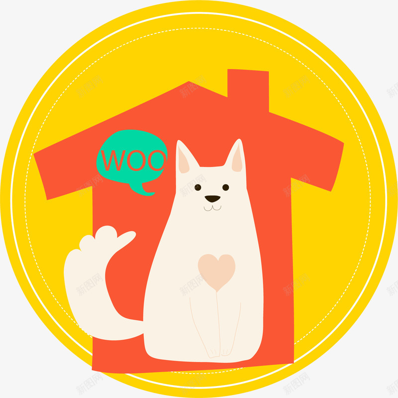 水彩小猫咪矢量图ai免抠素材_新图网 https://ixintu.com 动物 卡通 可爱 宠物 小猫 房子 房屋 猫咪 矢量图