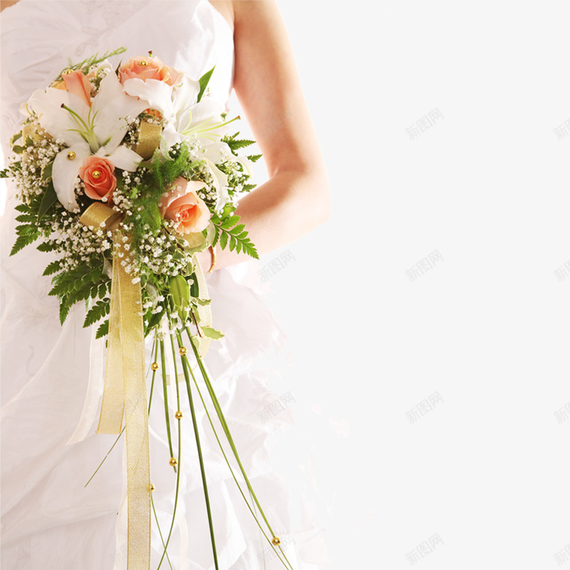 新娘捧花png免抠素材_新图网 https://ixintu.com 出嫁 婚纱 捧花 新娘 结婚