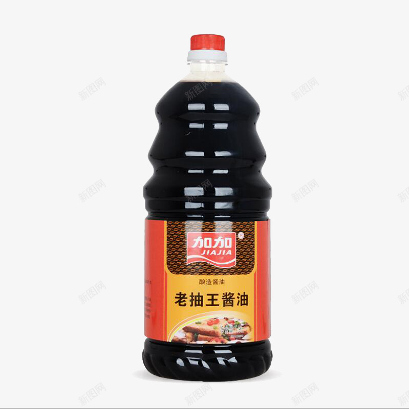 老抽王酱油png免抠素材_新图网 https://ixintu.com 产品实物 老抽 调味品 酱油 黑色