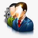 用户管理图标png_新图网 https://ixintu.com 多人聊天卡通 多人聊天小图标 扁平化卡通群组聊天图标 新建 添加 用户群 管理logo 群组 群组聊天图标免扣