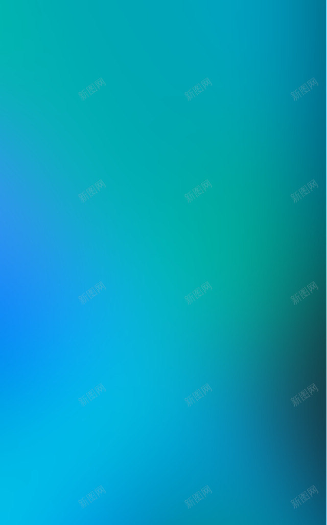 蓝青色线性渐变模糊
