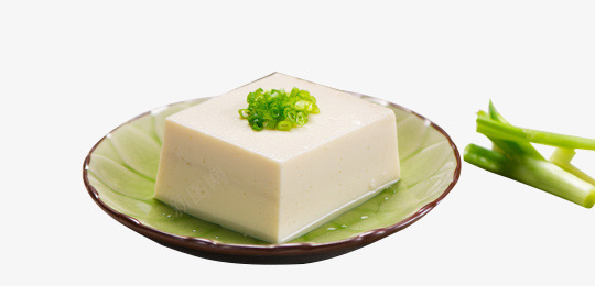 小葱豆腐png免抠素材_新图网 https://ixintu.com 嫩豆腐 小葱拌豆腐 豆腐 豆腐块