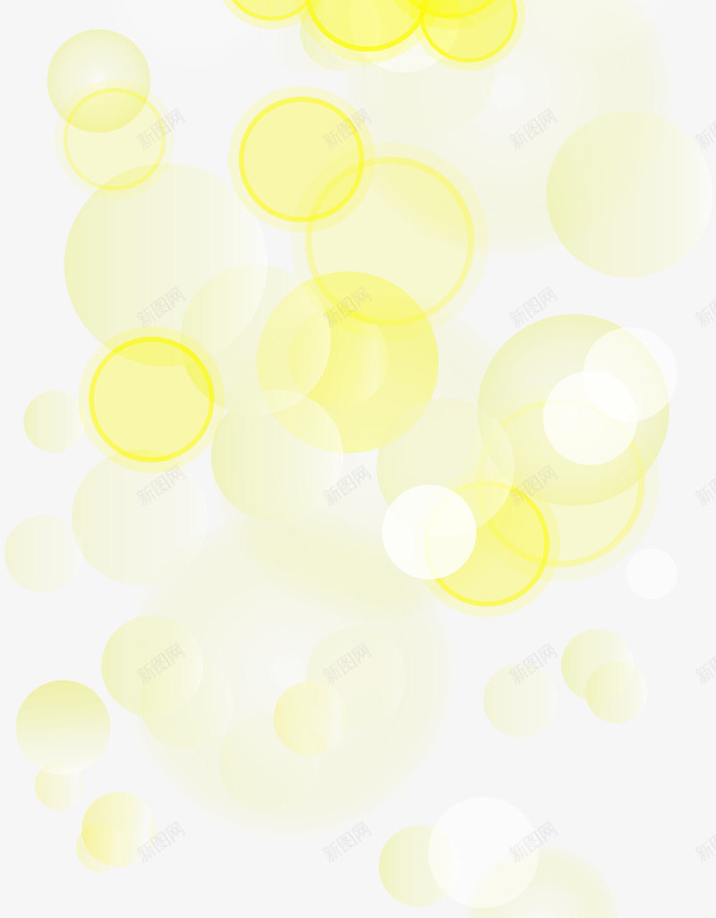 创意合成黄色的光晕png免抠素材_新图网 https://ixintu.com 光晕 创意 合成 黄色