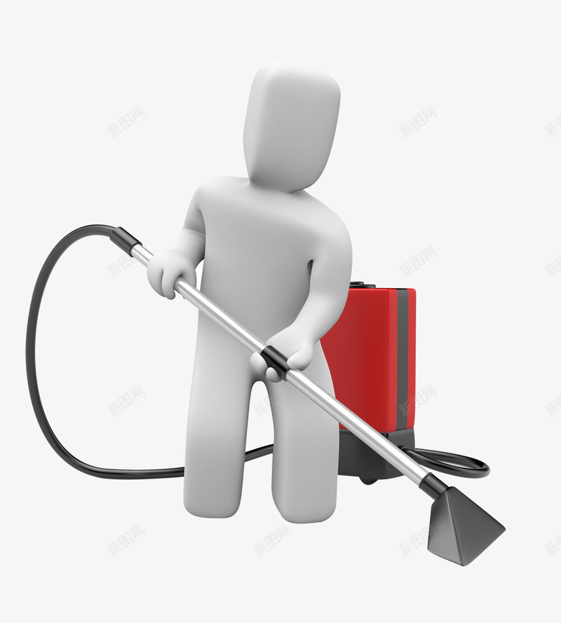 卡通小人环卫工人png免抠素材_新图网 https://ixintu.com 保洁员 清洁工 环卫保洁 环卫工人 环卫工具