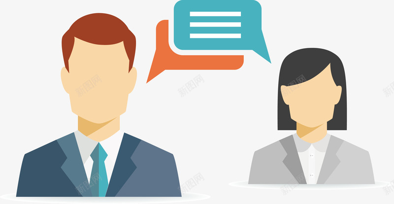 PPT卡通人物png免抠素材_新图网 https://ixintu.com PPT素材 上班族 上班族海报 会议 办公 卡通 商务人物 扁平化 职场