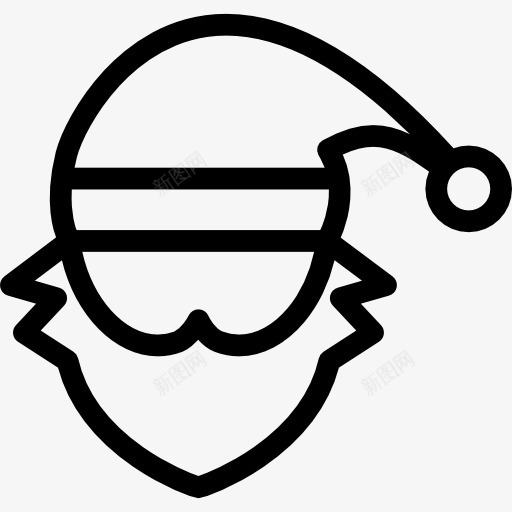 圣诞老人图标png_新图网 https://ixintu.com santa 人 圣诞老人 圣诞节装饰 帽子 装饰品
