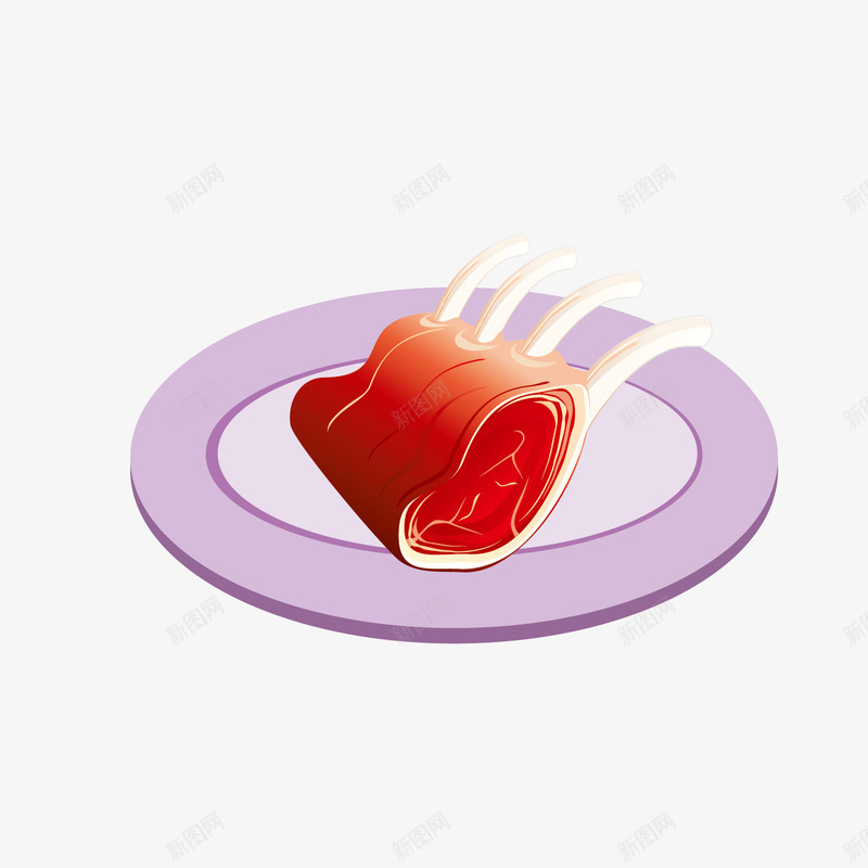 守护猪肉元素矢量图ai免抠素材_新图网 https://ixintu.com 卡通猪肉 手绘猪肉 猪瘦肉 猪肉 瘦肉 肉食设计 骨头 矢量图