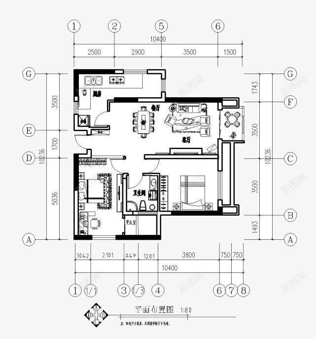 家装家居室内户型图png免抠素材_新图网 https://ixintu.com 室内布置 室内户型图 室内设计 家装 家装平面图 户型图 房间平面图 手绘平面图 手绘户型图