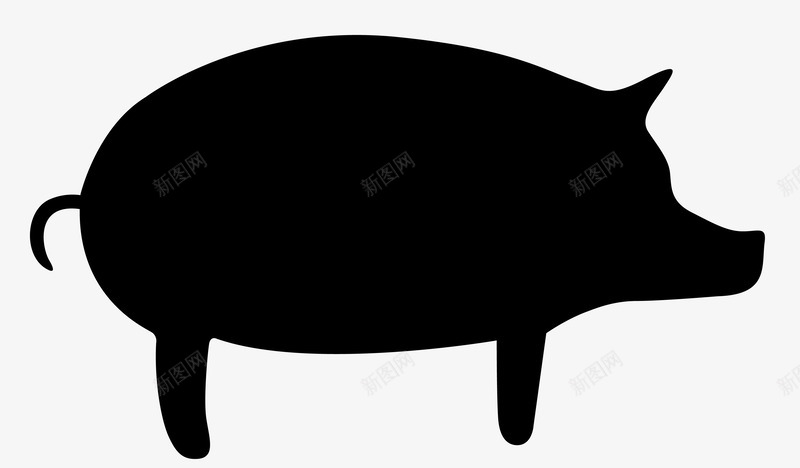 母猪png免抠素材_新图网 https://ixintu.com 喂养 懒惰 母猪 肥胖