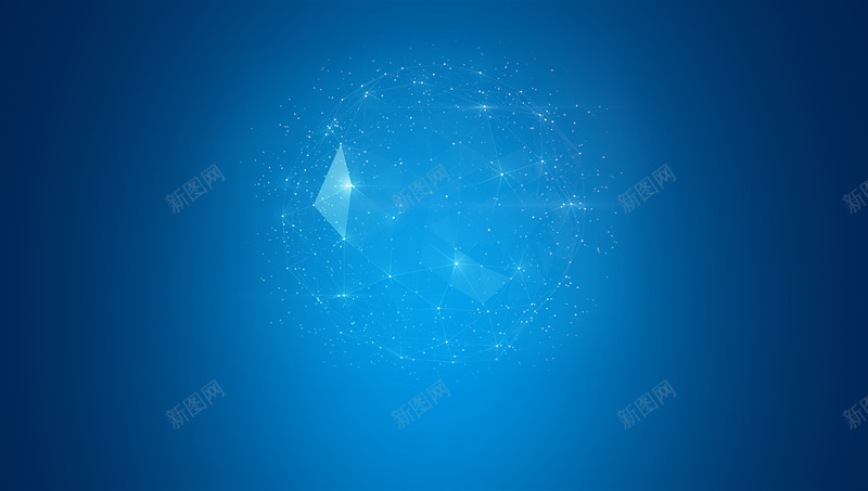 星空蓝色科技psd免抠素材_新图网 https://ixintu.com 地球 星空 科技 蓝色