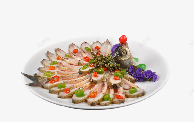鲳鱼孔雀鲳鱼psd免抠素材_新图网 https://ixintu.com 孔雀鲳鱼 海鲜类食物 鱼类食材 鲳鱼